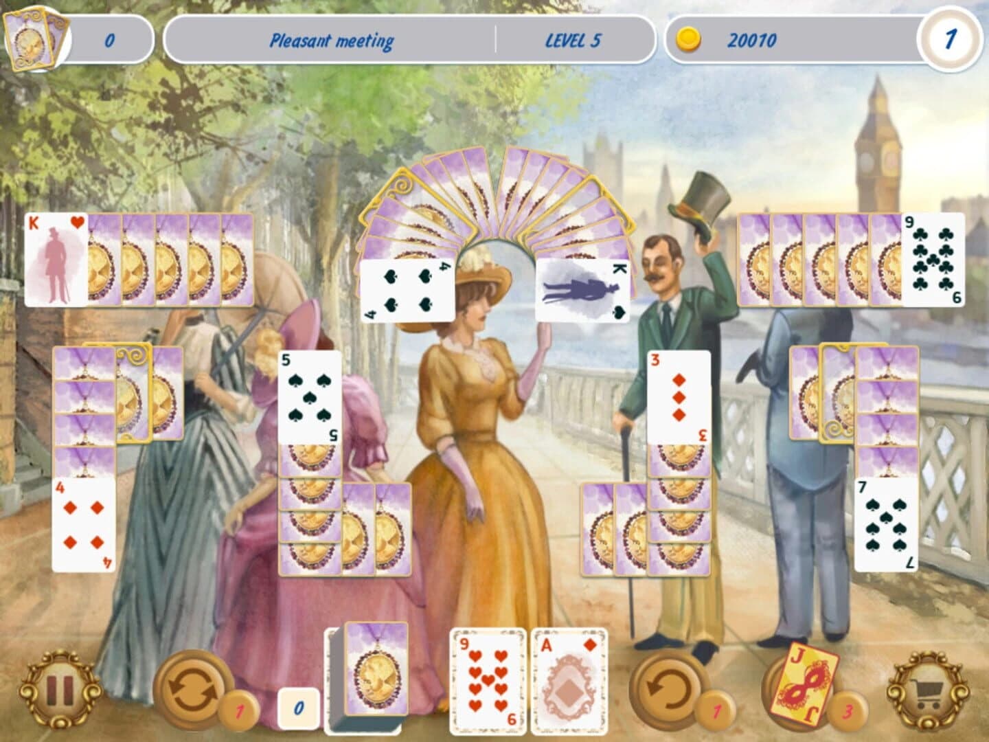 Solitaire: Victorian Picnic screenshot 5