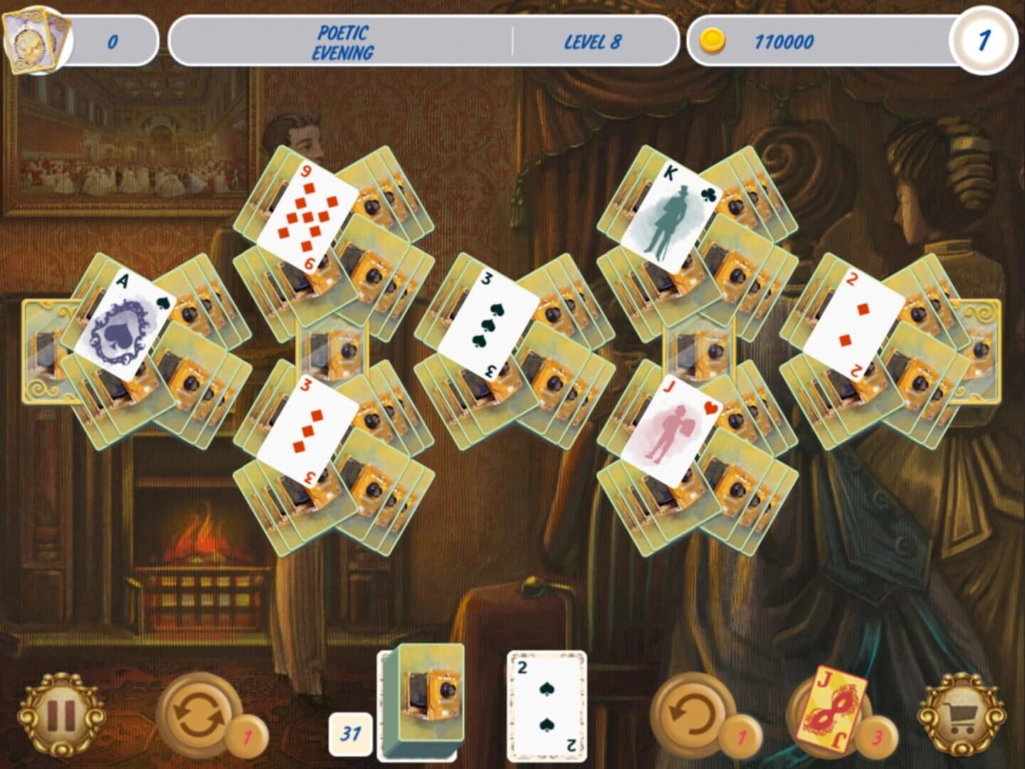 Solitaire: Victorian Picnic 2 screenshot 2