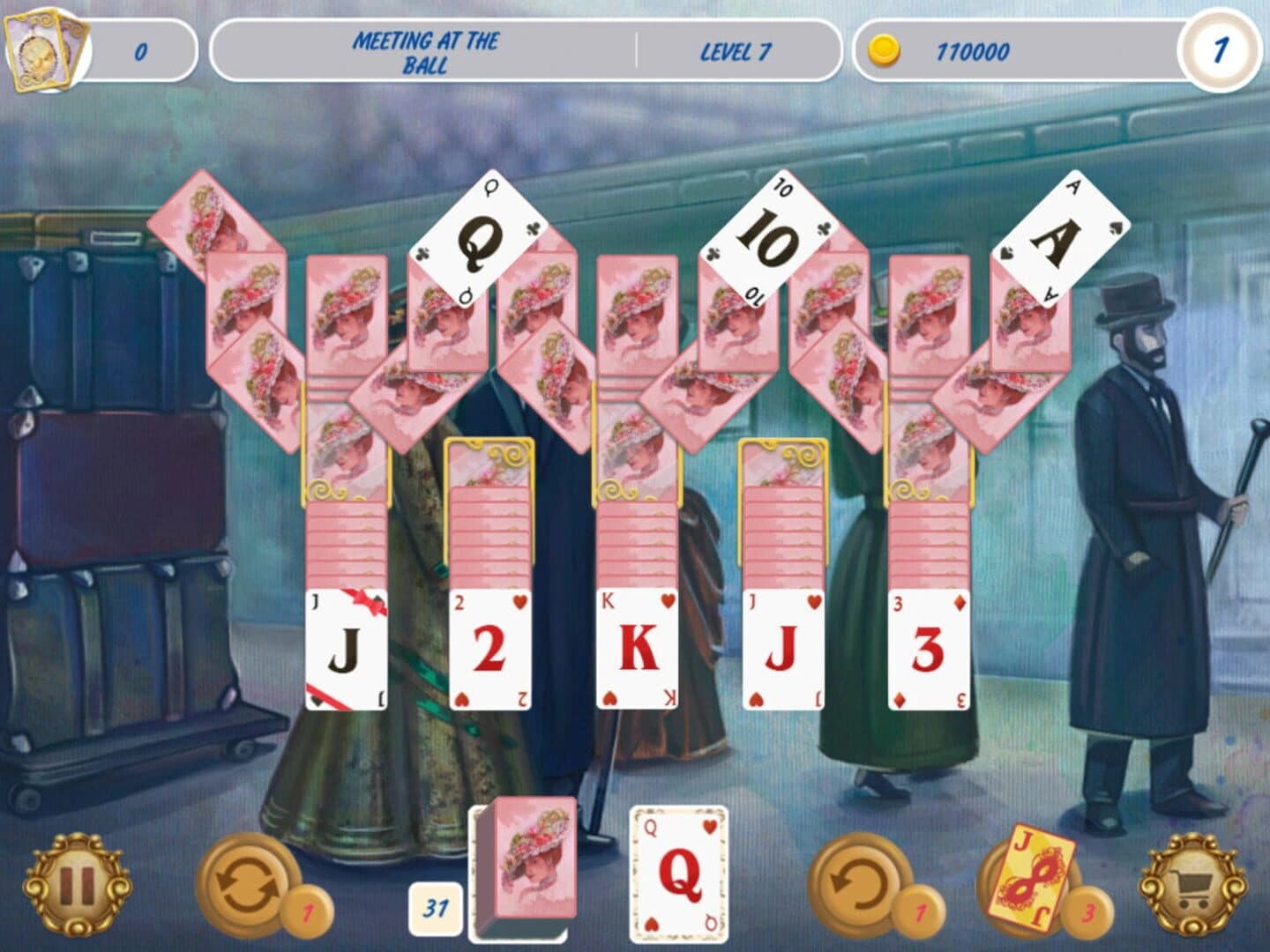 Solitaire: Victorian Picnic 2 screenshot 3