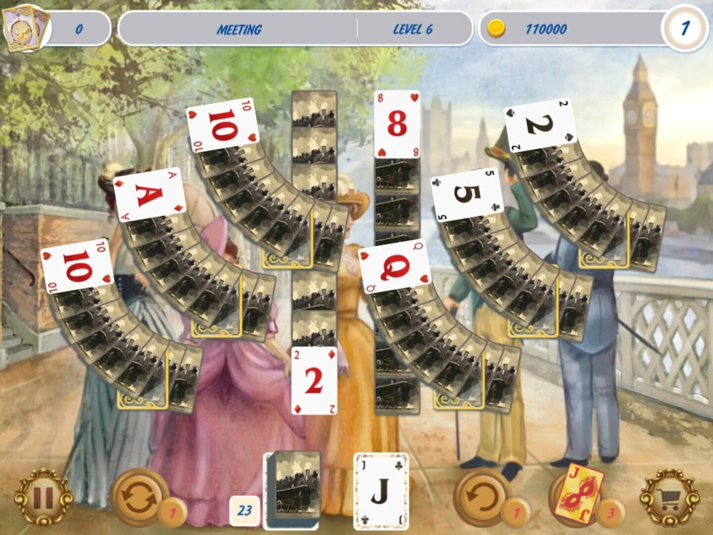 Solitaire: Victorian Picnic 2 screenshot 4