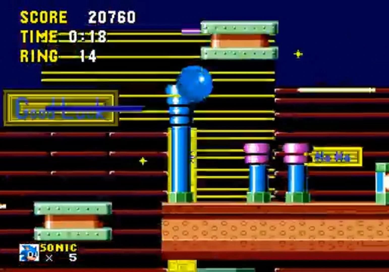 Sonic 1 Beta Remake screenshot 1