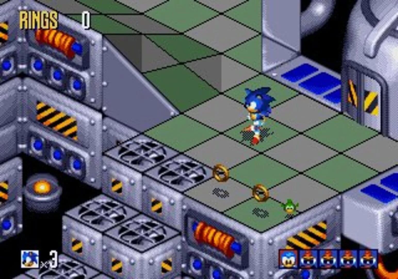 Sonic 3D Blast screenshot 1