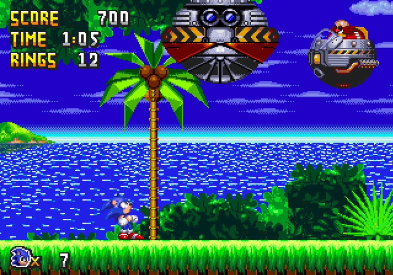 Sonic 3D in 2D screenshot 1