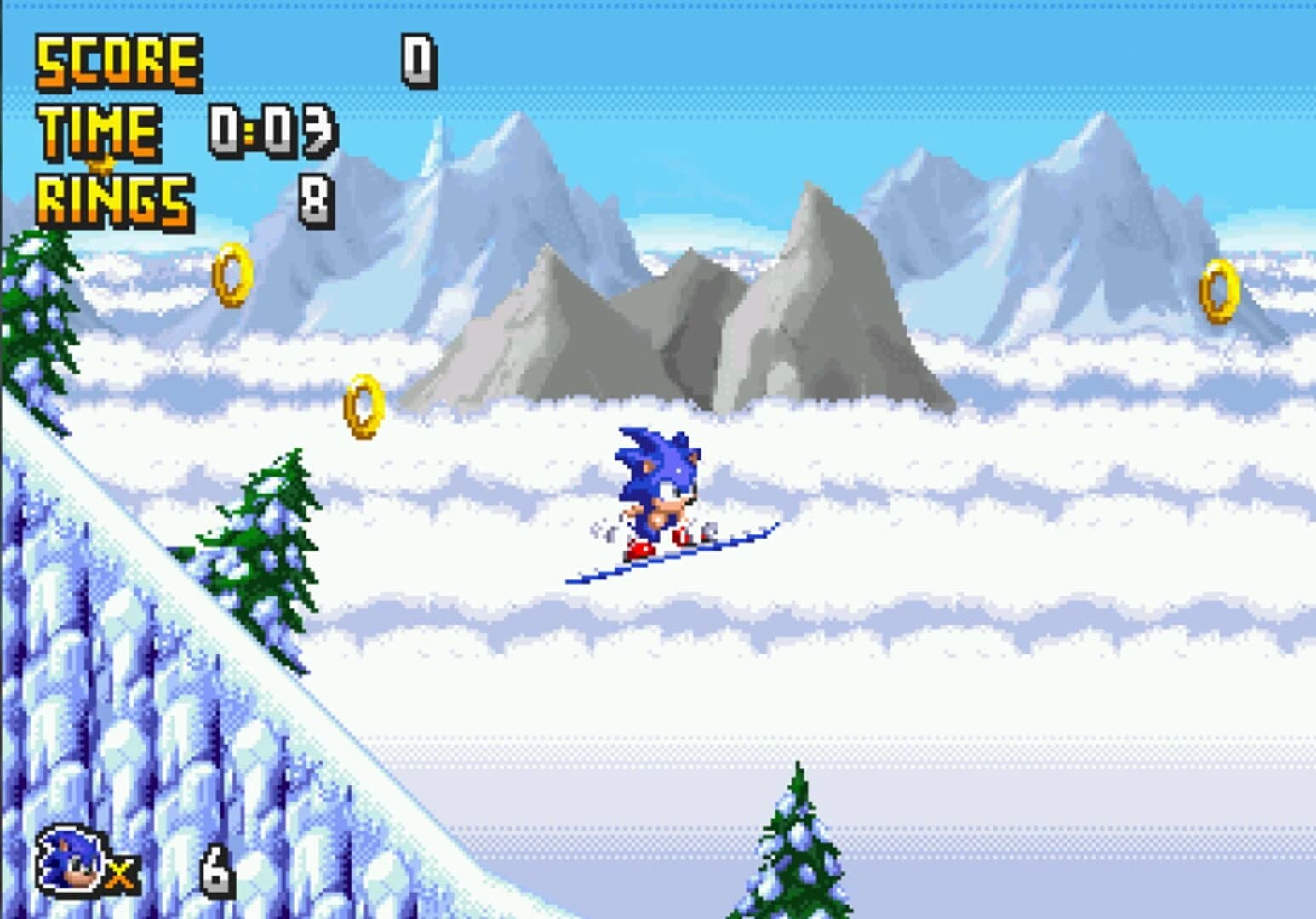 Sonic 3D in 2D screenshot 4
