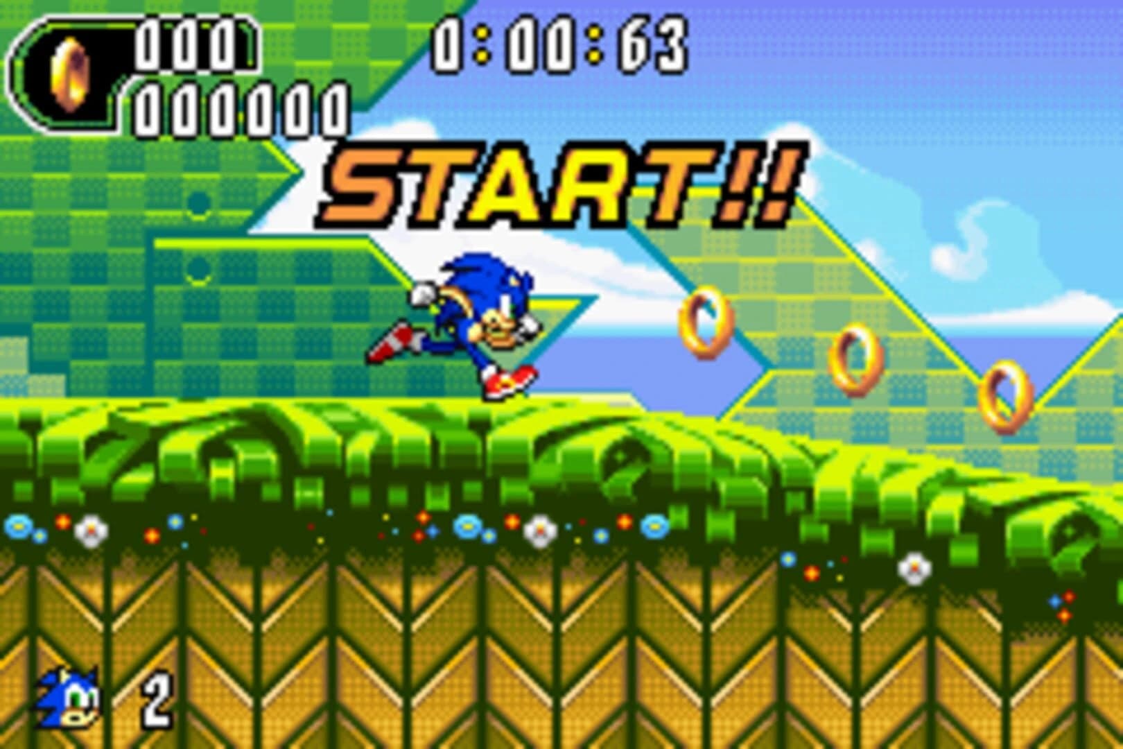 Sonic Advance 2 SP screenshot 2