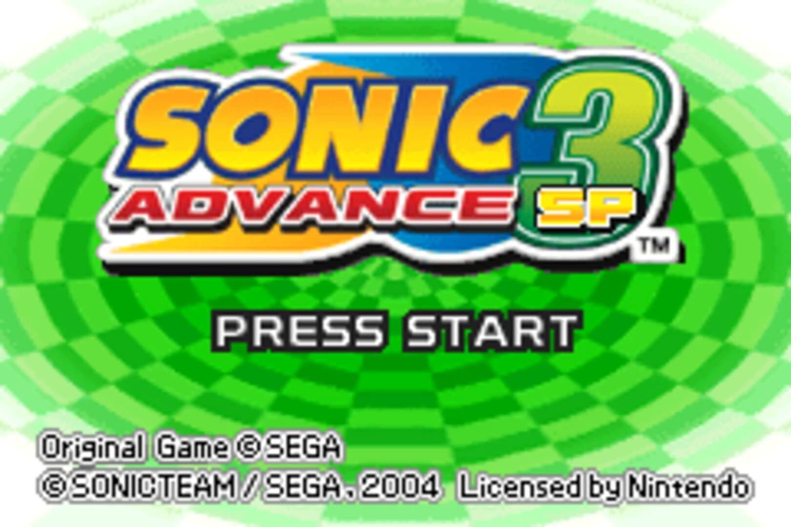 Sonic Advance 3 SP screenshot 1