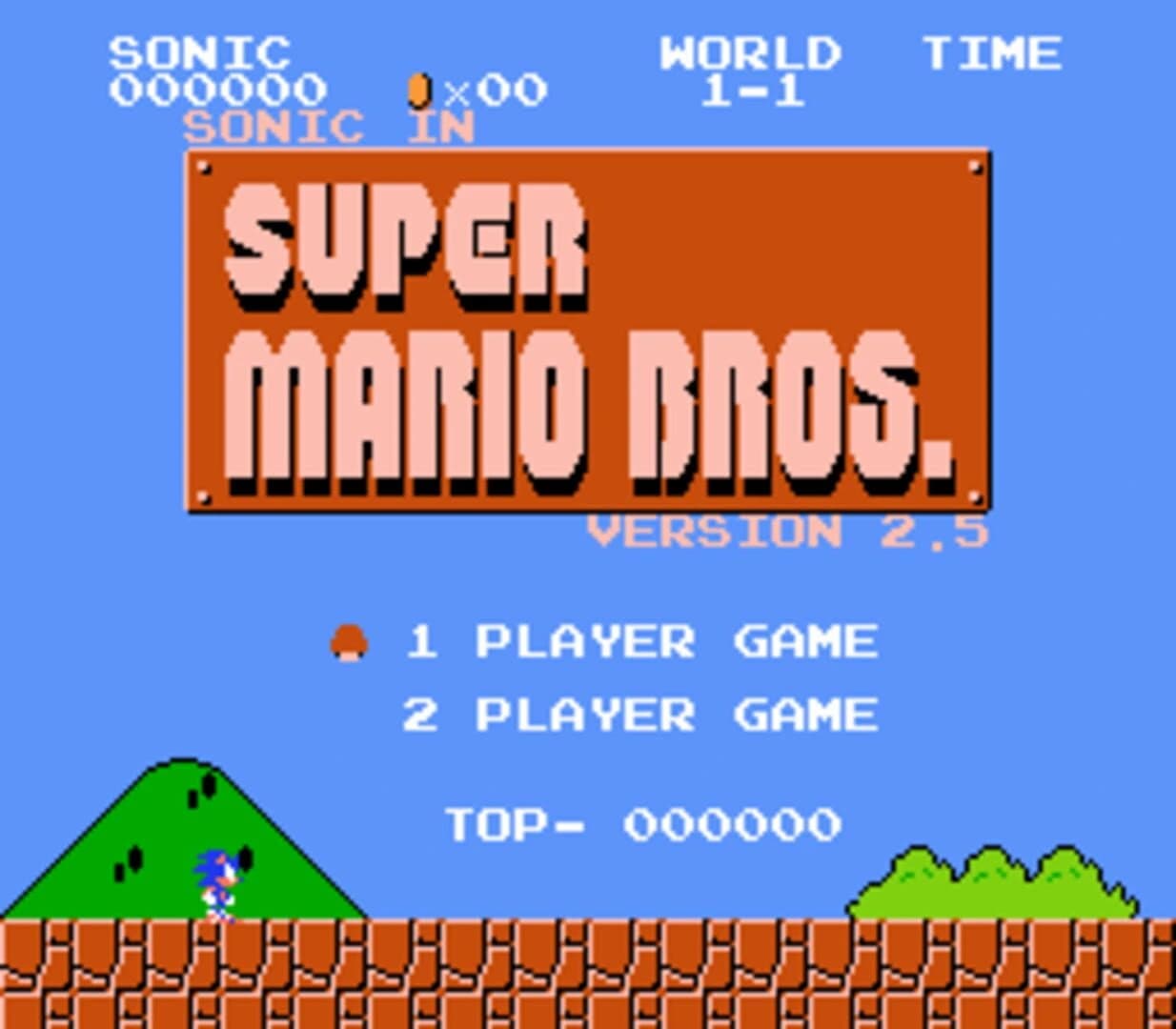 Sonic in Super Mario Bros. screenshot 5