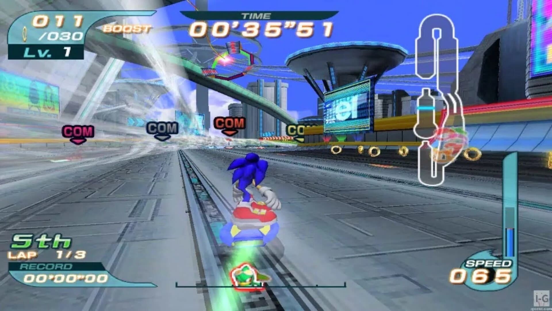 Sonic Riders screenshot 1