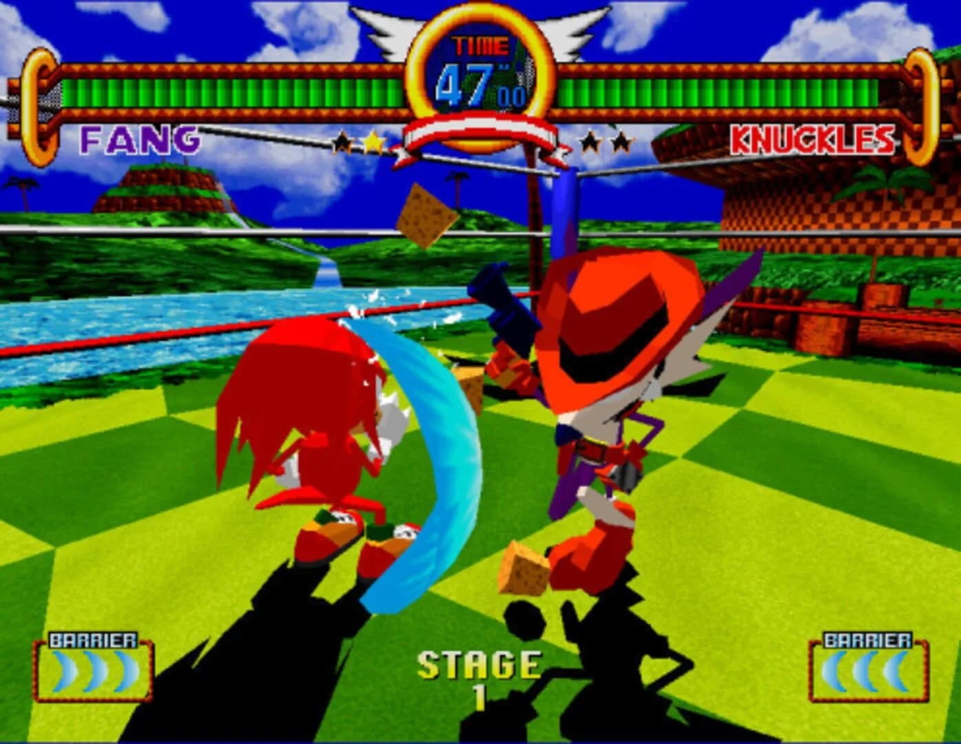Sonic the Fighters screenshot 2