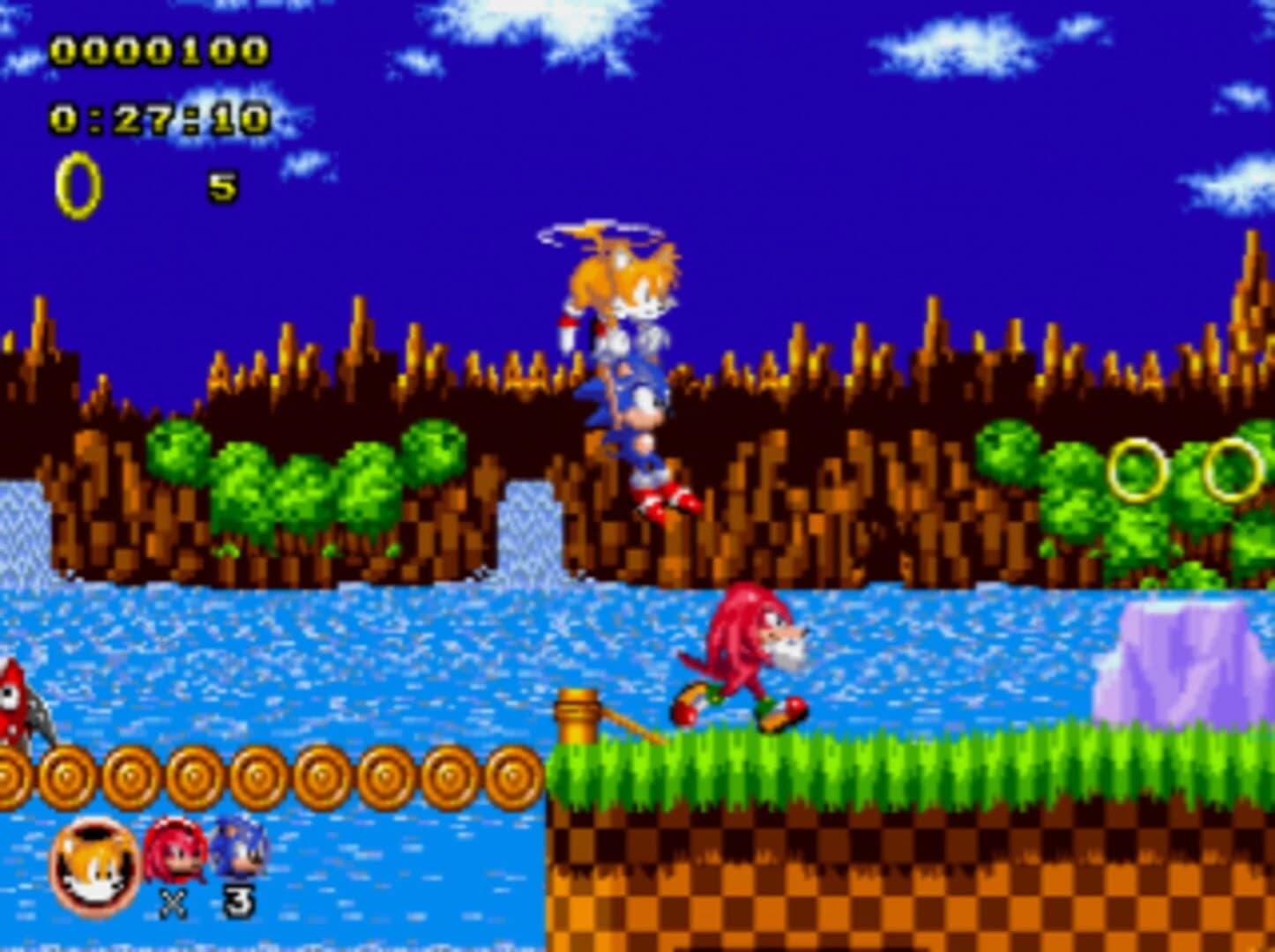 Sonic the Hedgehog Classic Heroes screenshot 2