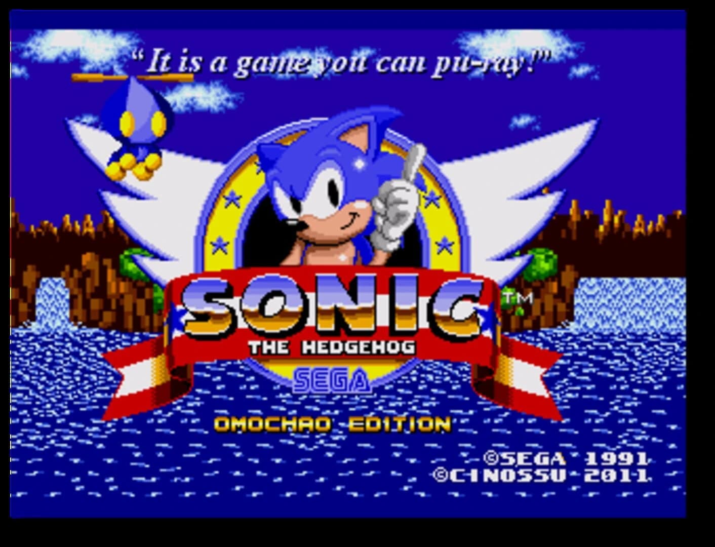 Sonic the Hedgehog: OmoChao Edition screenshot 1