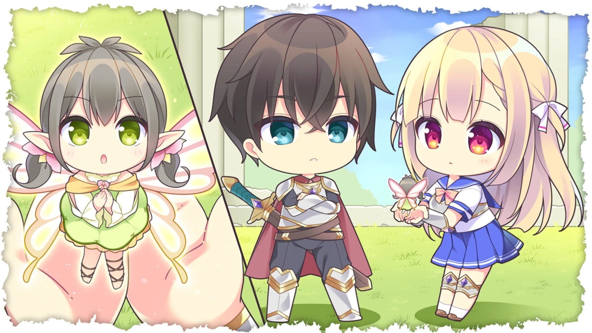 Sora no Ao to Shiro to screenshot 1