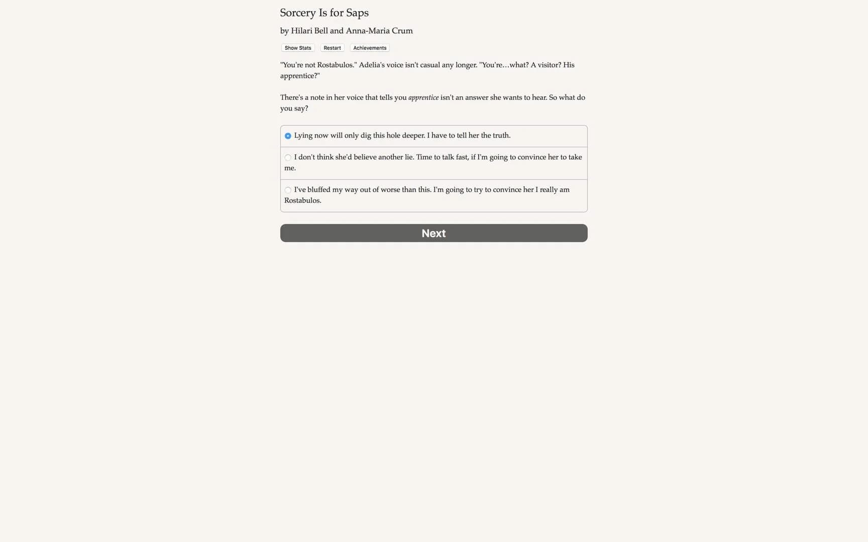 Sorcery Is for Saps screenshot 4