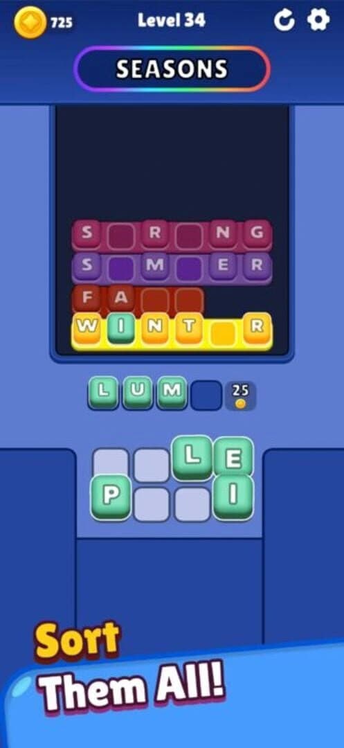 Sort Letters screenshot 2