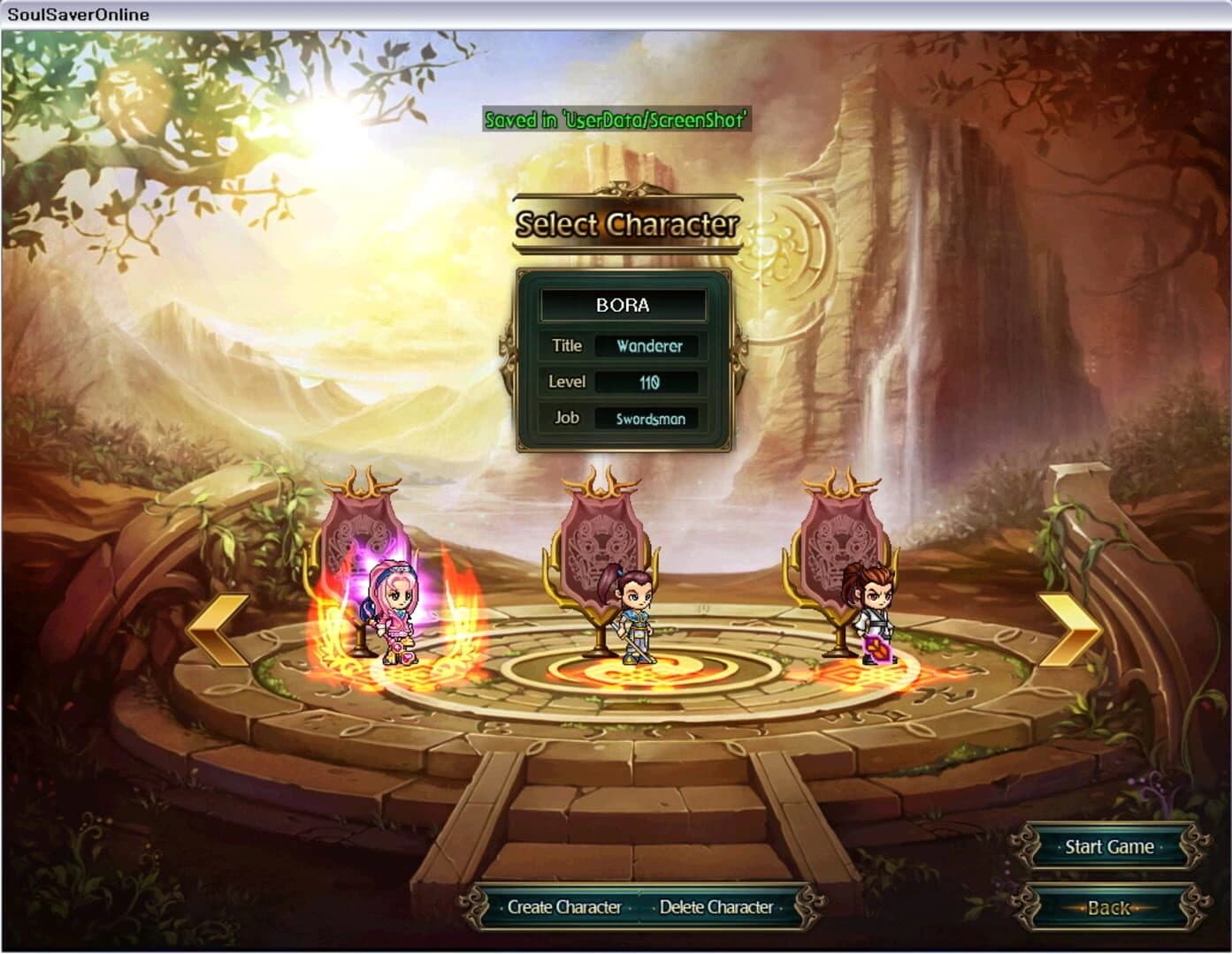 SoulSaverOnline screenshot 1