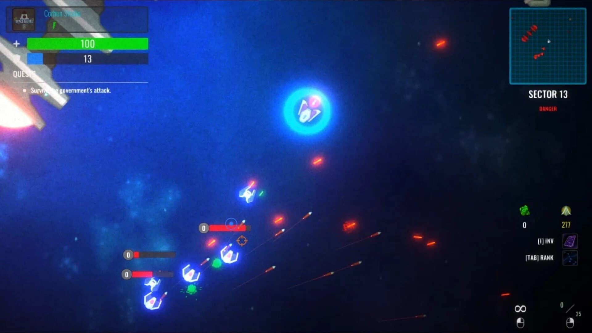 Space Battle screenshot 1