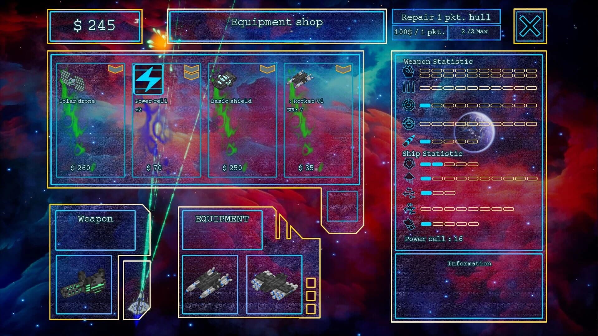 Space Blade screenshot 4