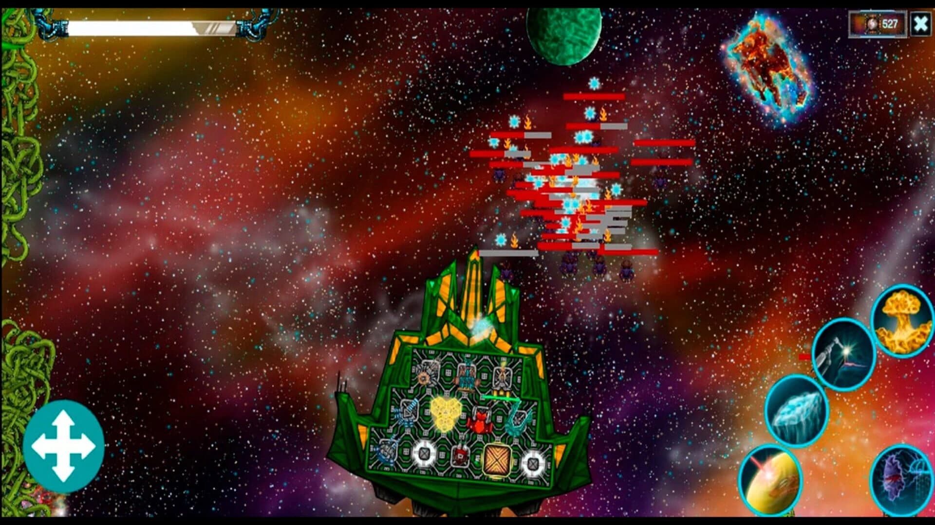 Space Castle screenshot 2