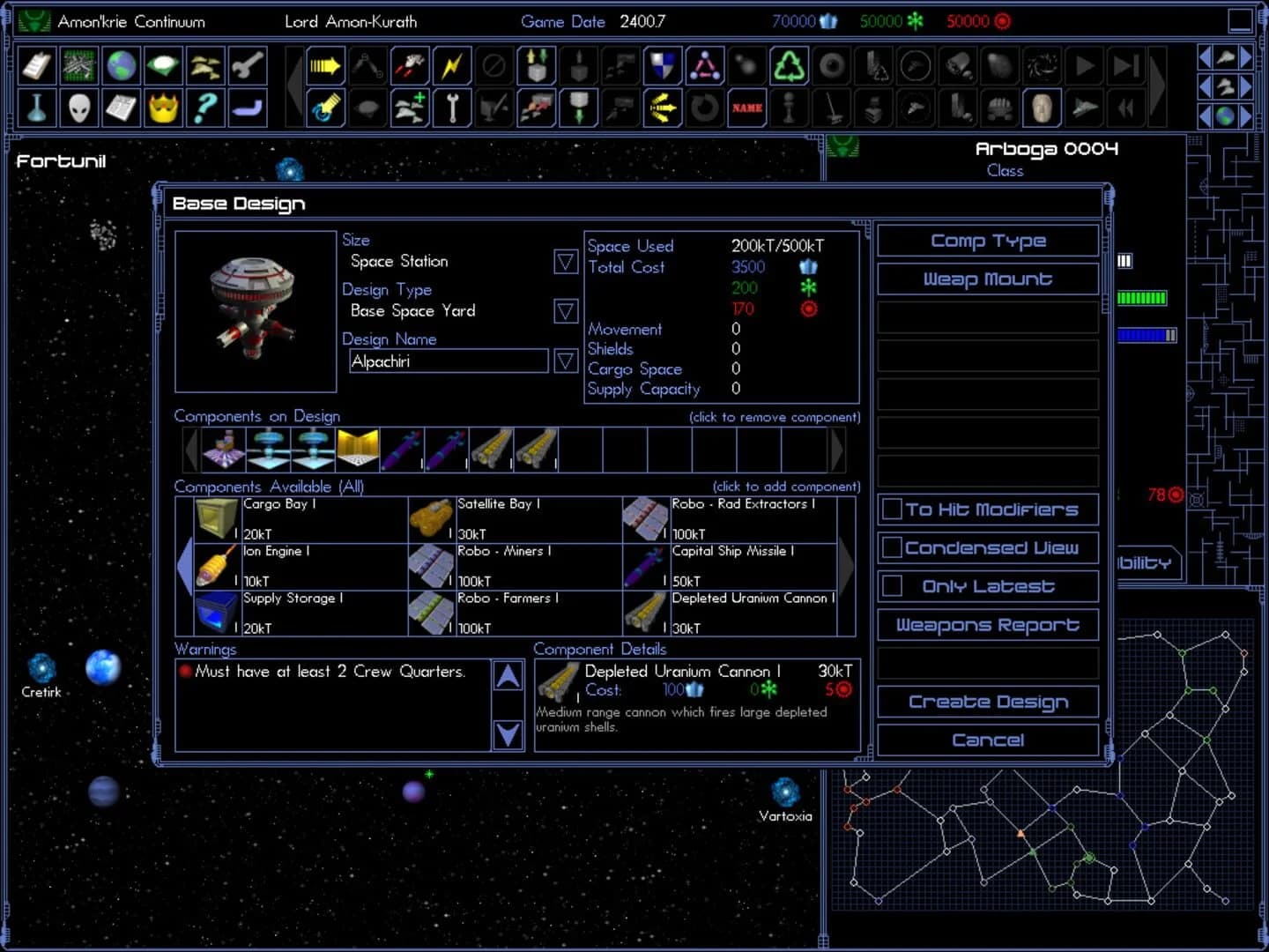 Space Empires IV Deluxe screenshot 5