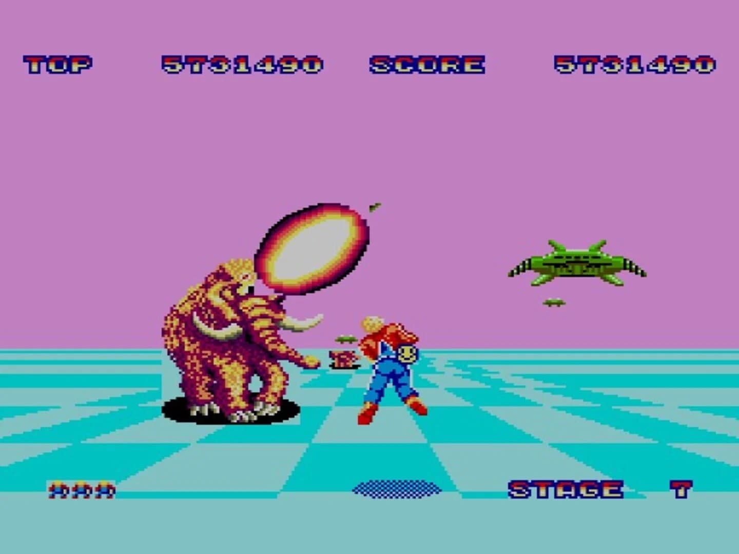 Space Harrier screenshot 5