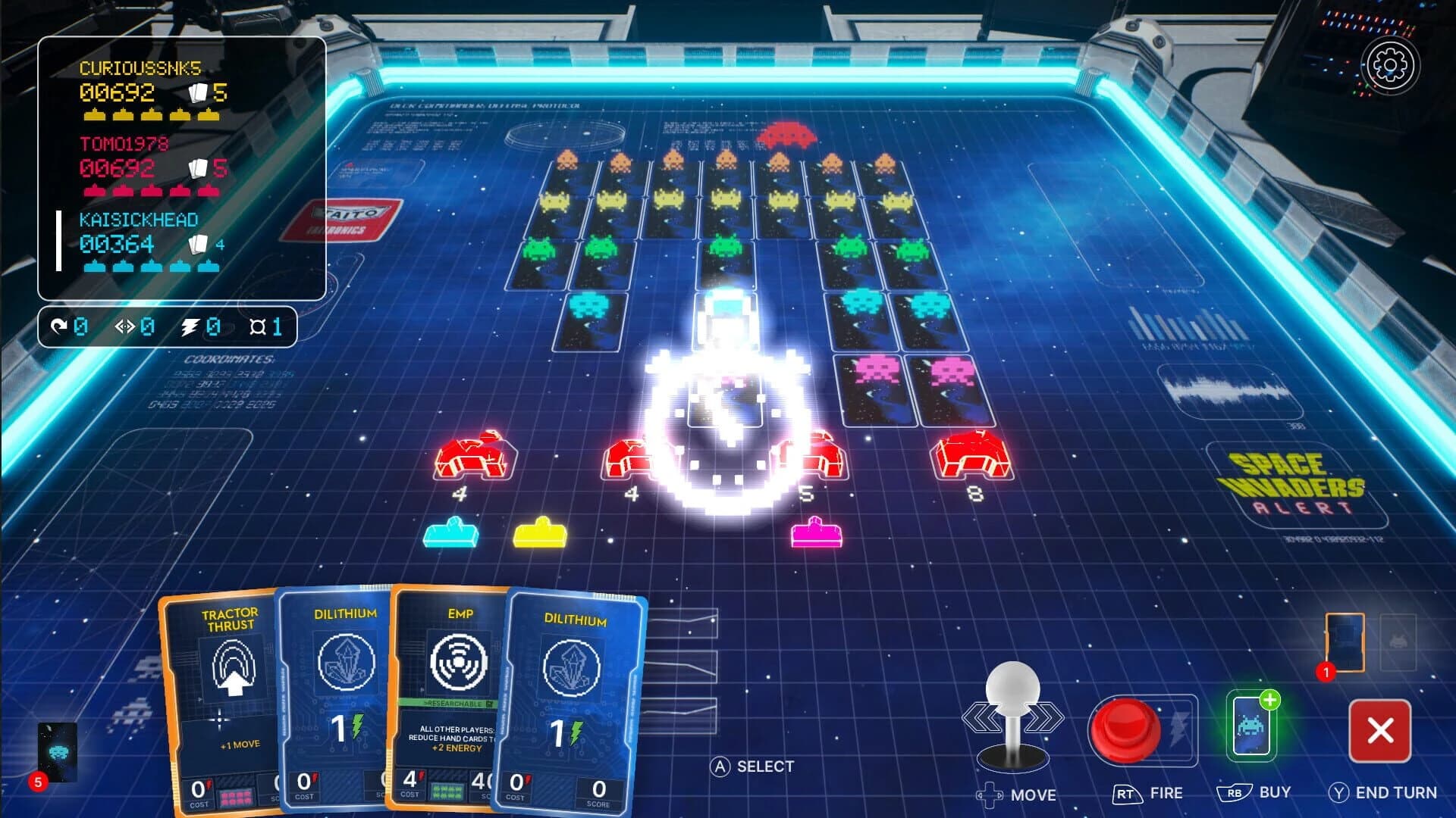 Space Invaders: Deck Commander screenshot 4
