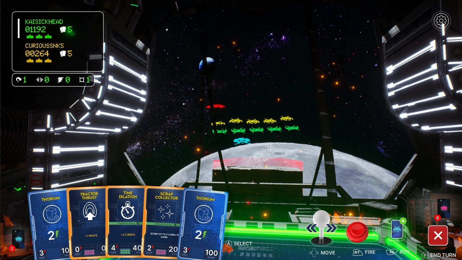 Space Invaders: Deck Commander screenshot 3