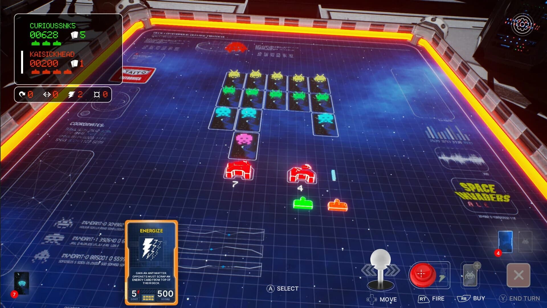 Space Invaders: Deck Commander screenshot 5