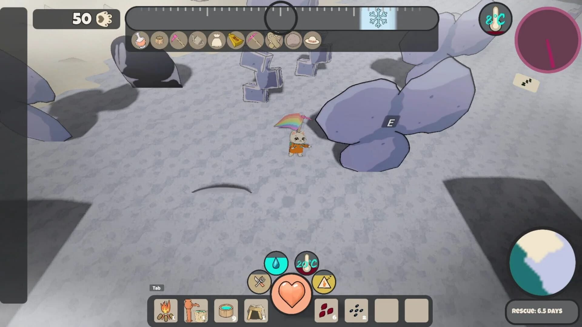 Space Kitten: An Easy Survival Game screenshot 1