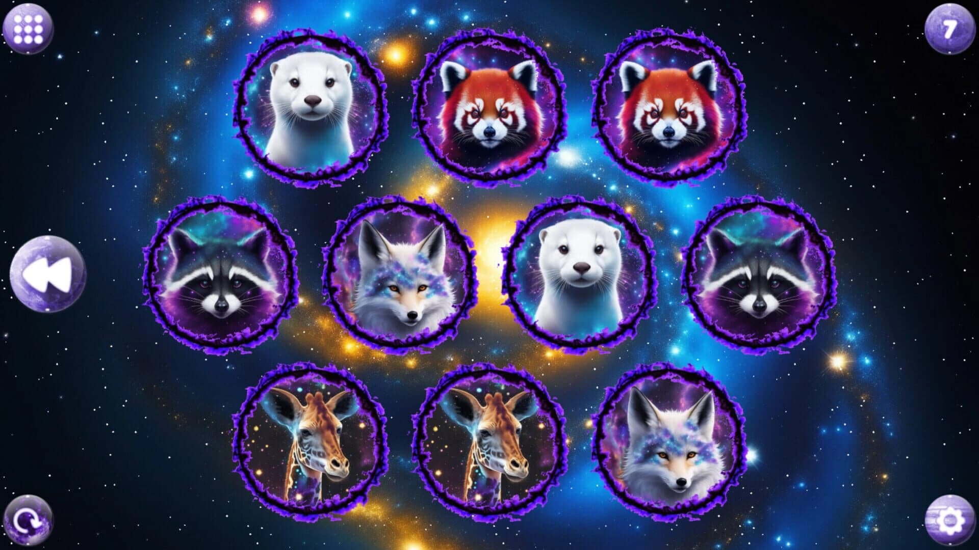 Space Memory: Animals screenshot 5