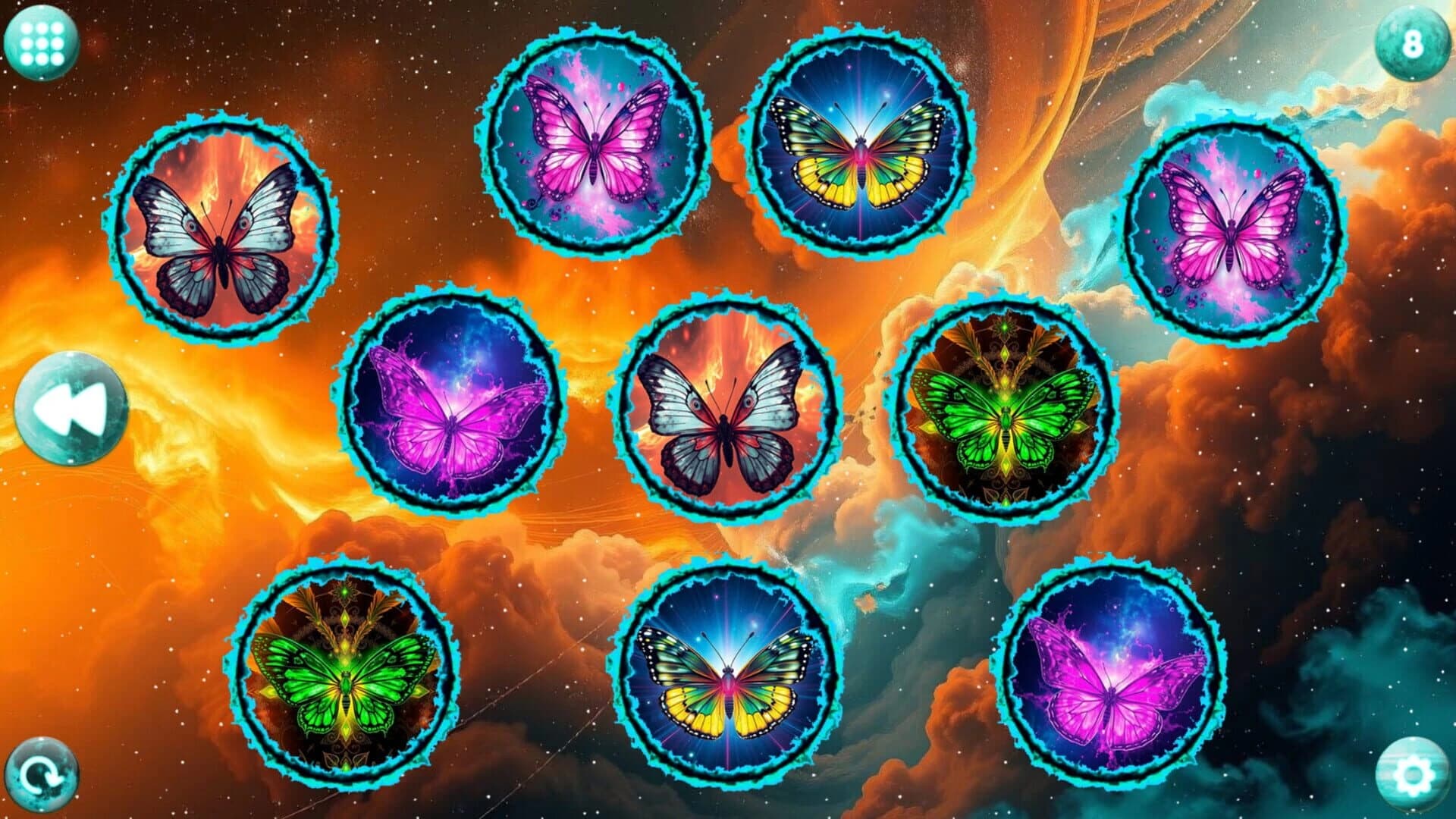 Space Memory: Butterflies screenshot 4