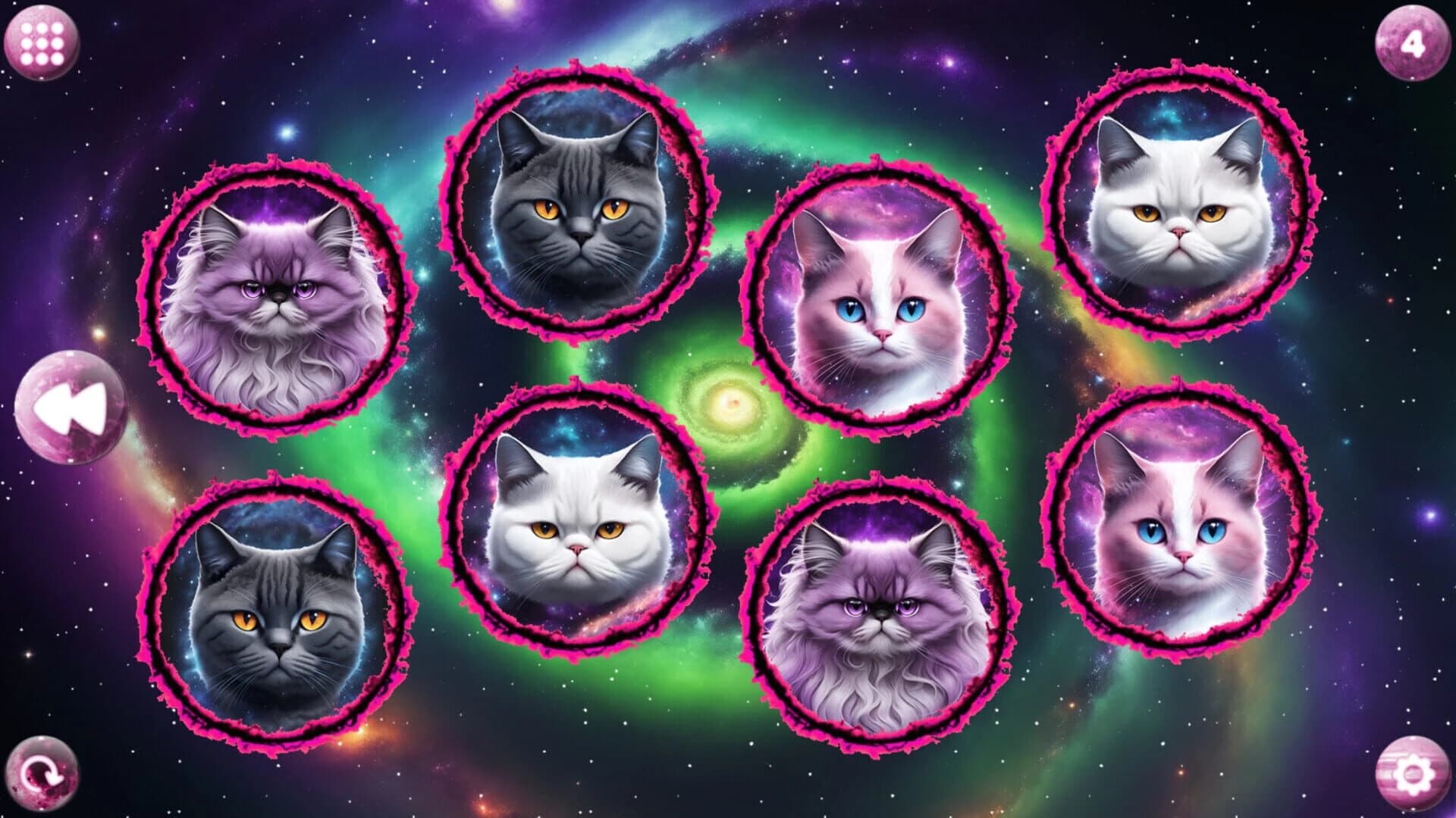 Space Memory: Cats screenshot 3