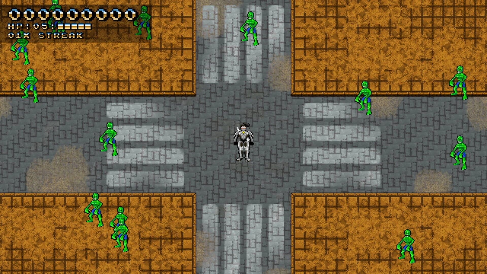 Space Robot Samurai Zombie Slayer screenshot 5