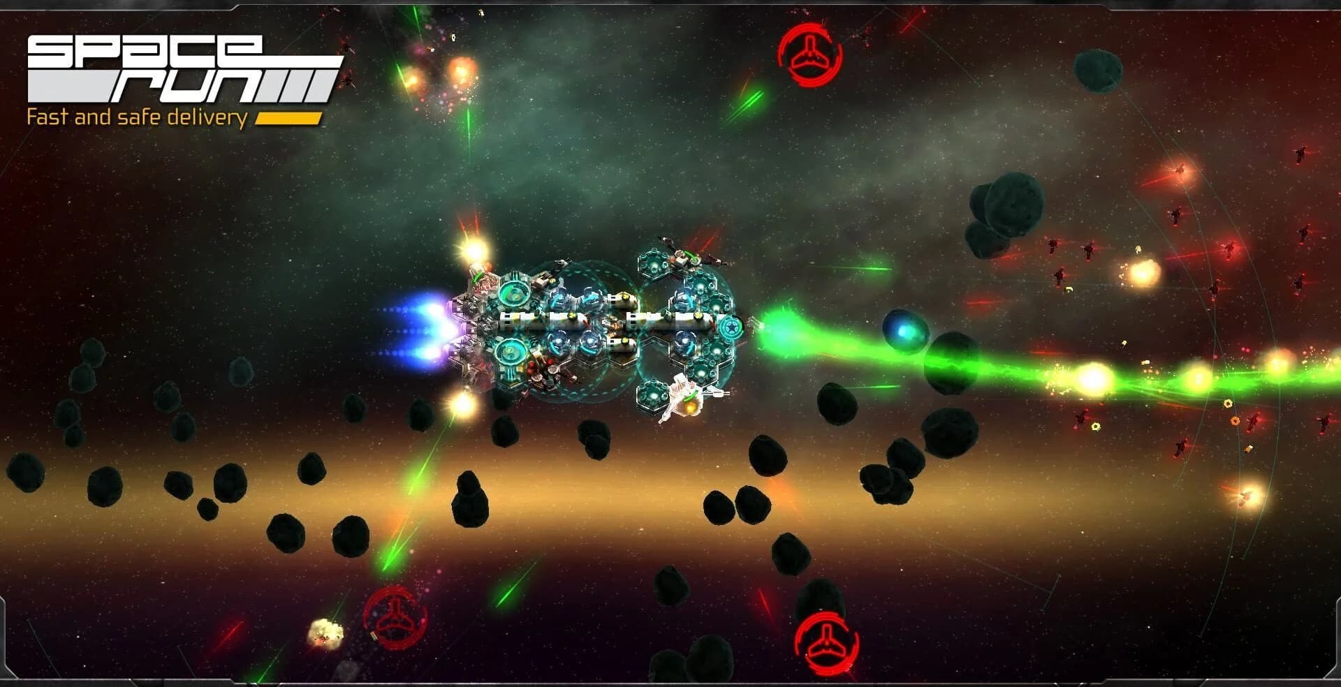 Space Run: Fast and Safe Delivery screenshot 2