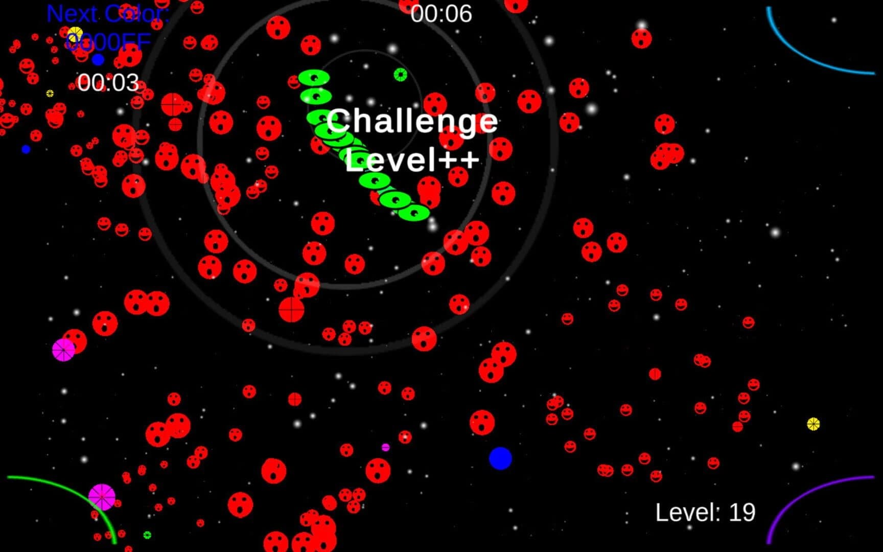 Space Trail Fireworks screenshot 4
