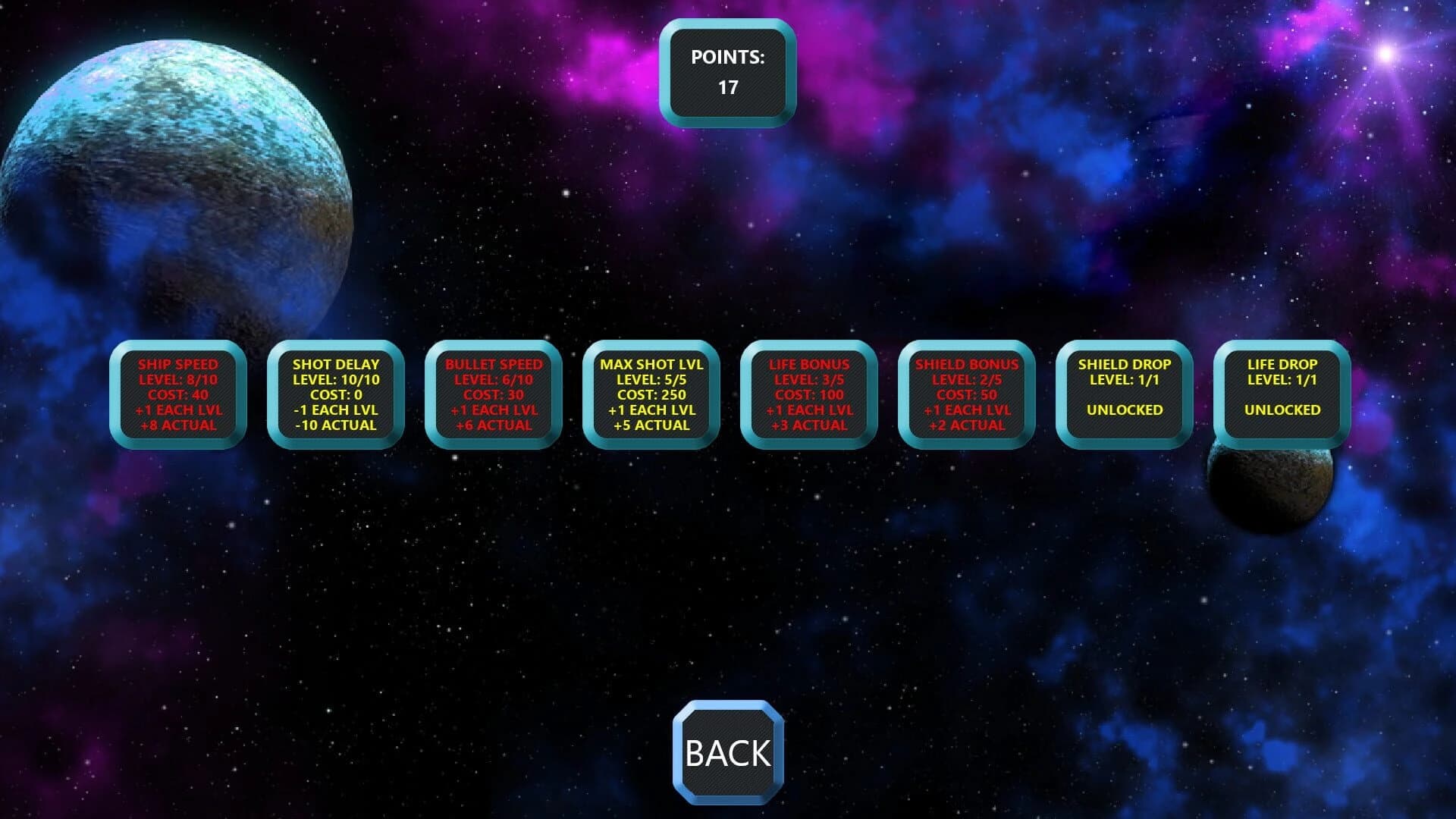 Space zone defender screenshot 2