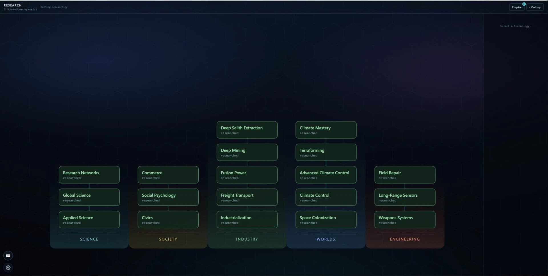SpaceCiv screenshot 2