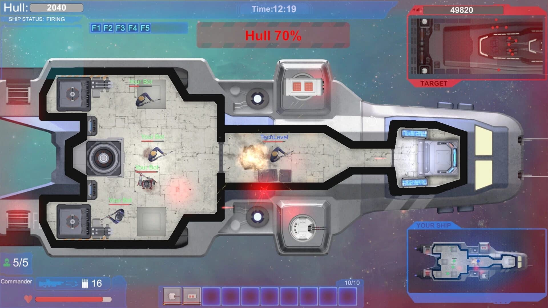 Spaceship Commander screenshot 1