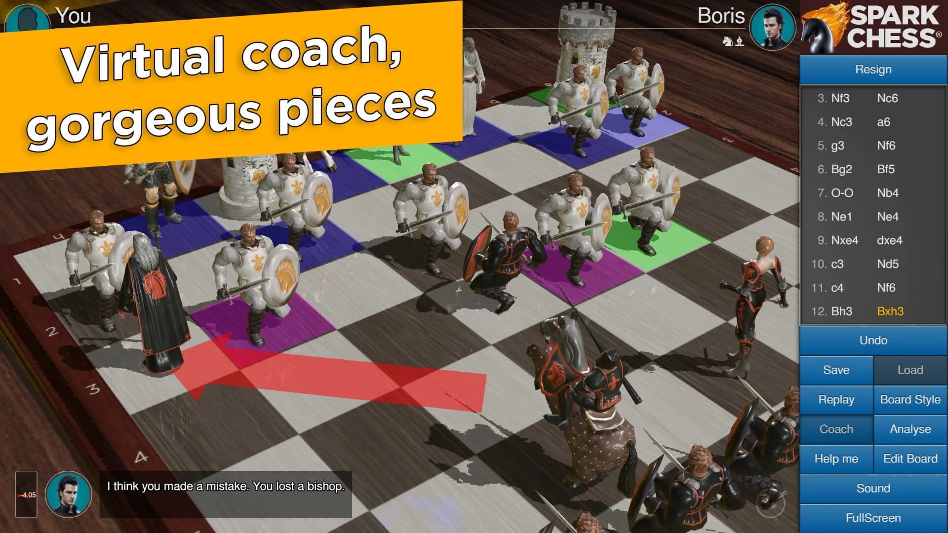 SparkChess screenshot 2