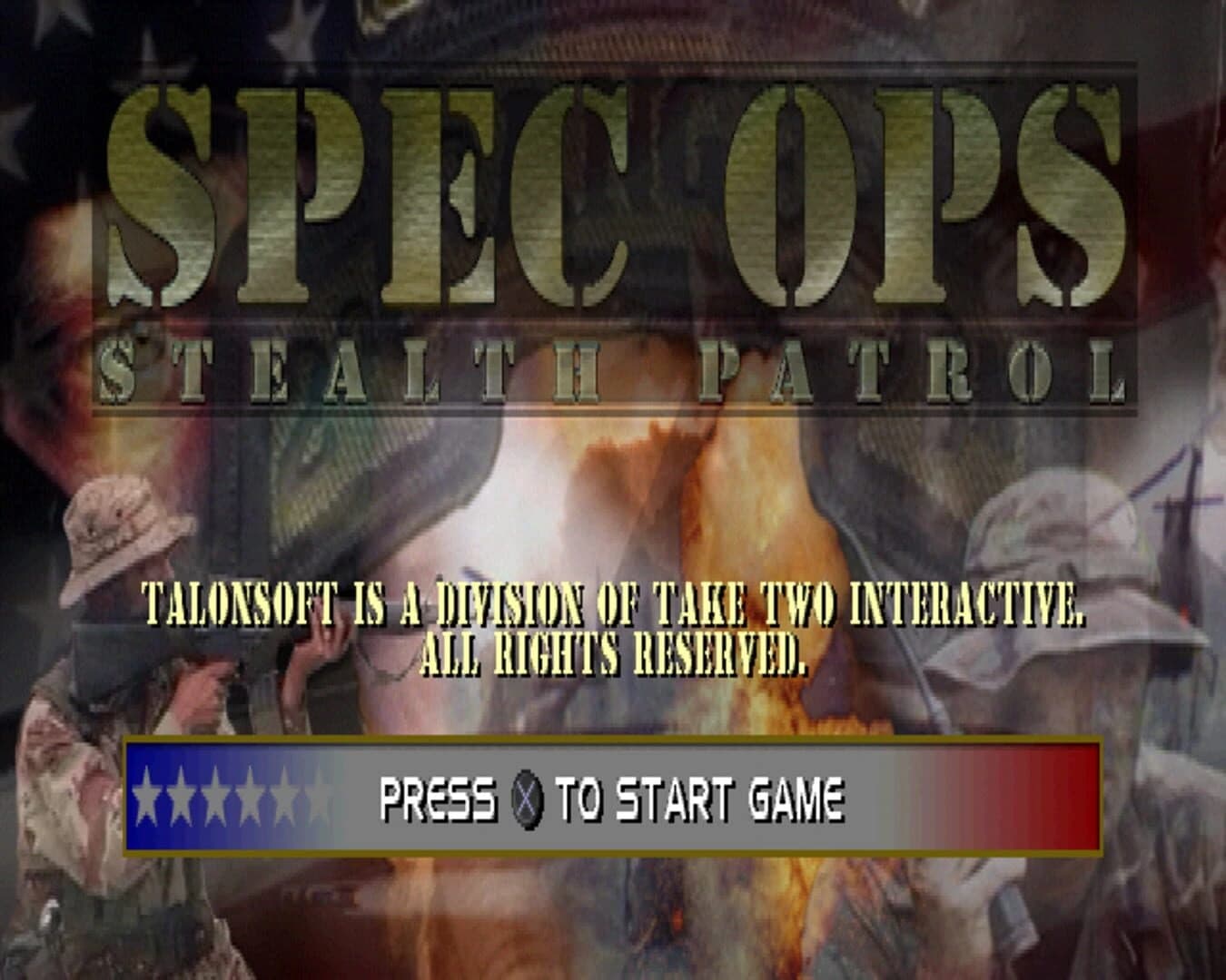 Spec Ops: Stealth Patrol screenshot 1