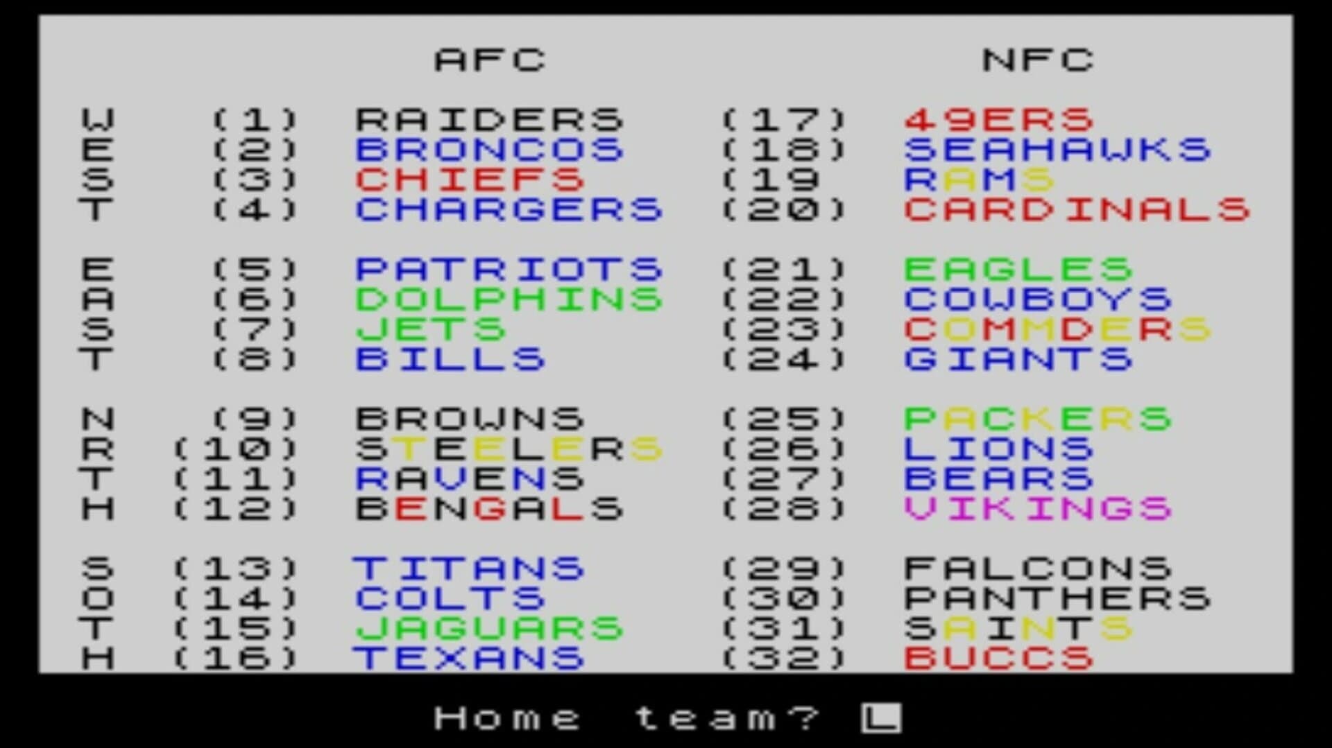Speed NFL screenshot 3