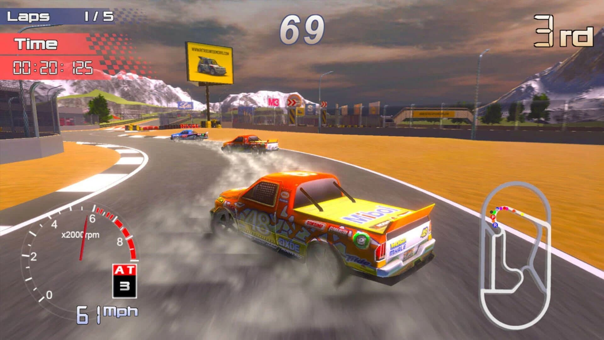 Speed Truck Racing screenshot 2
