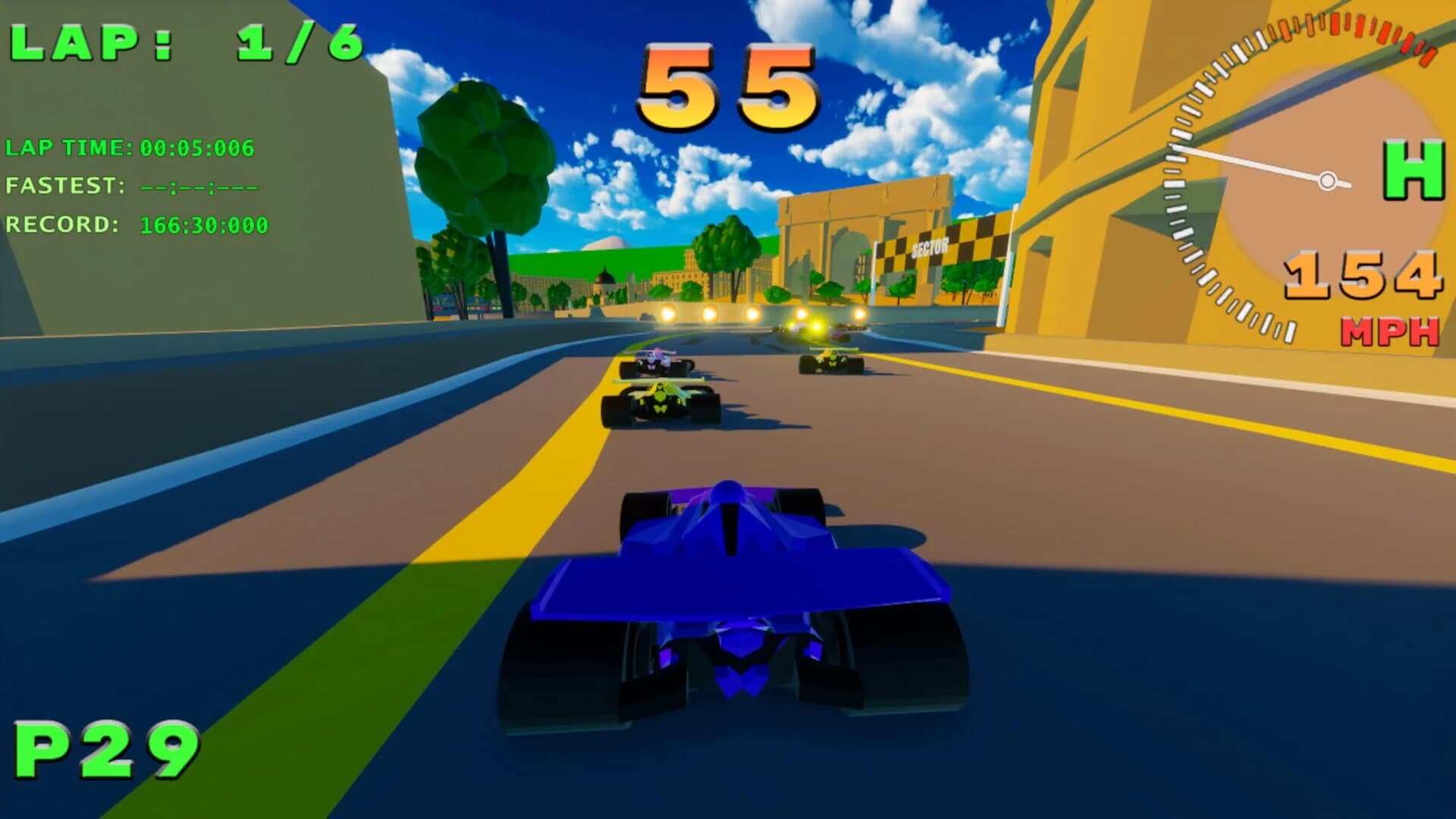 SPGP Super Polygon Grand Prix screenshot 2