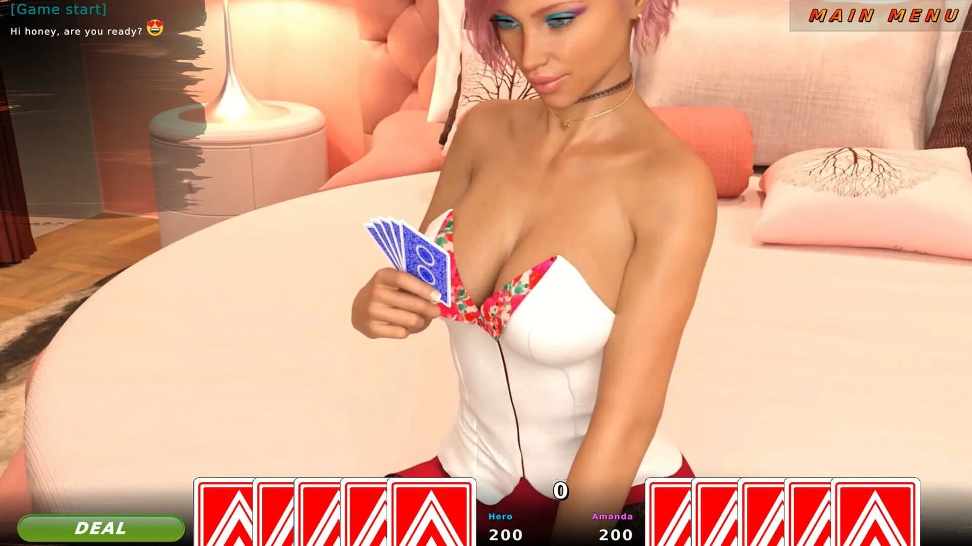 Spicy Strip Poker screenshot 2