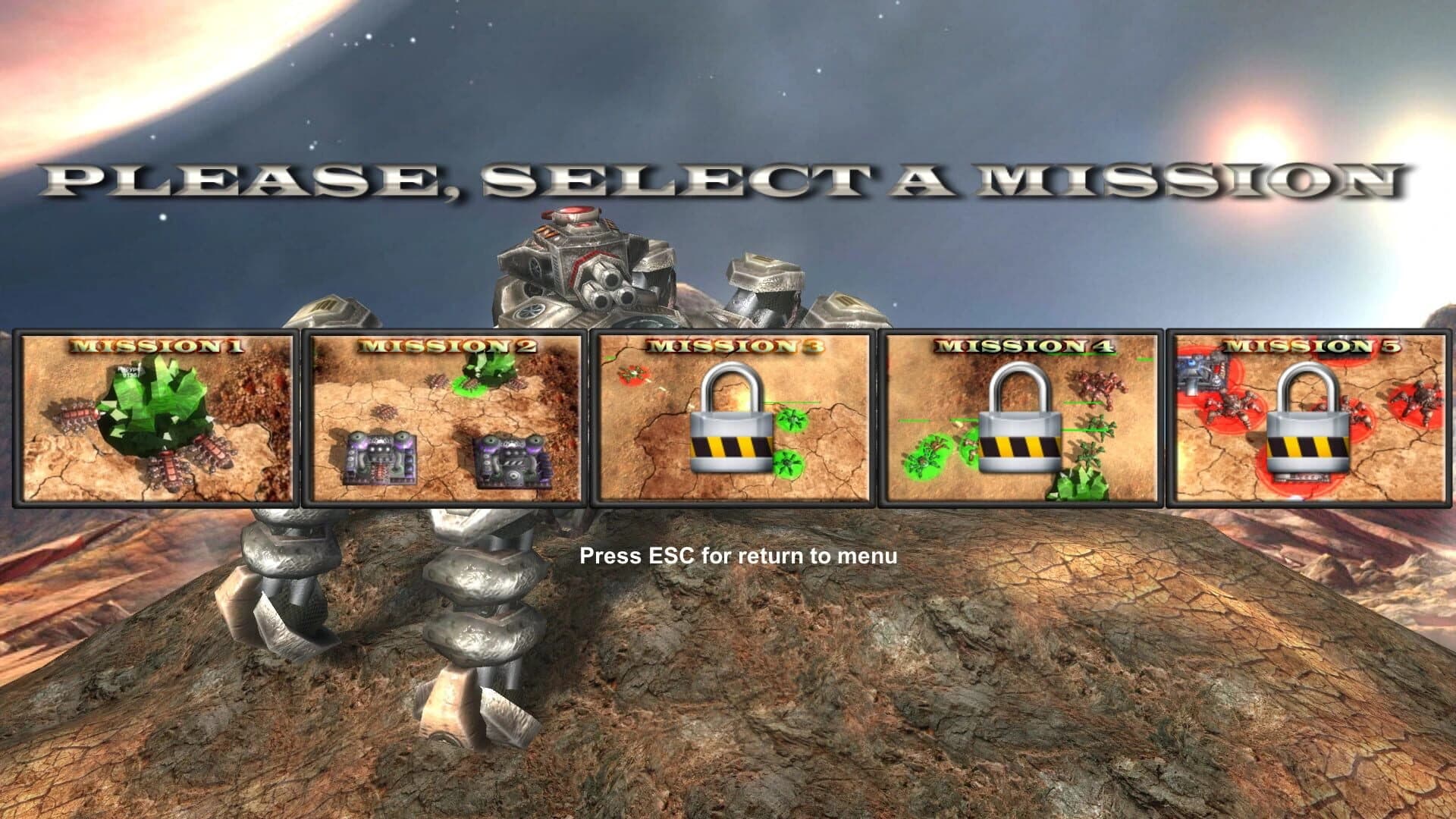 Spider-Robots War screenshot 4