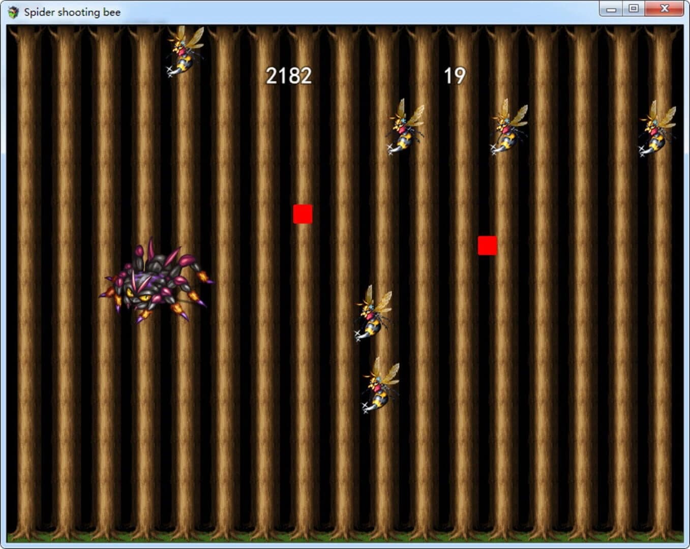 Spider Shooting Bee screenshot 2