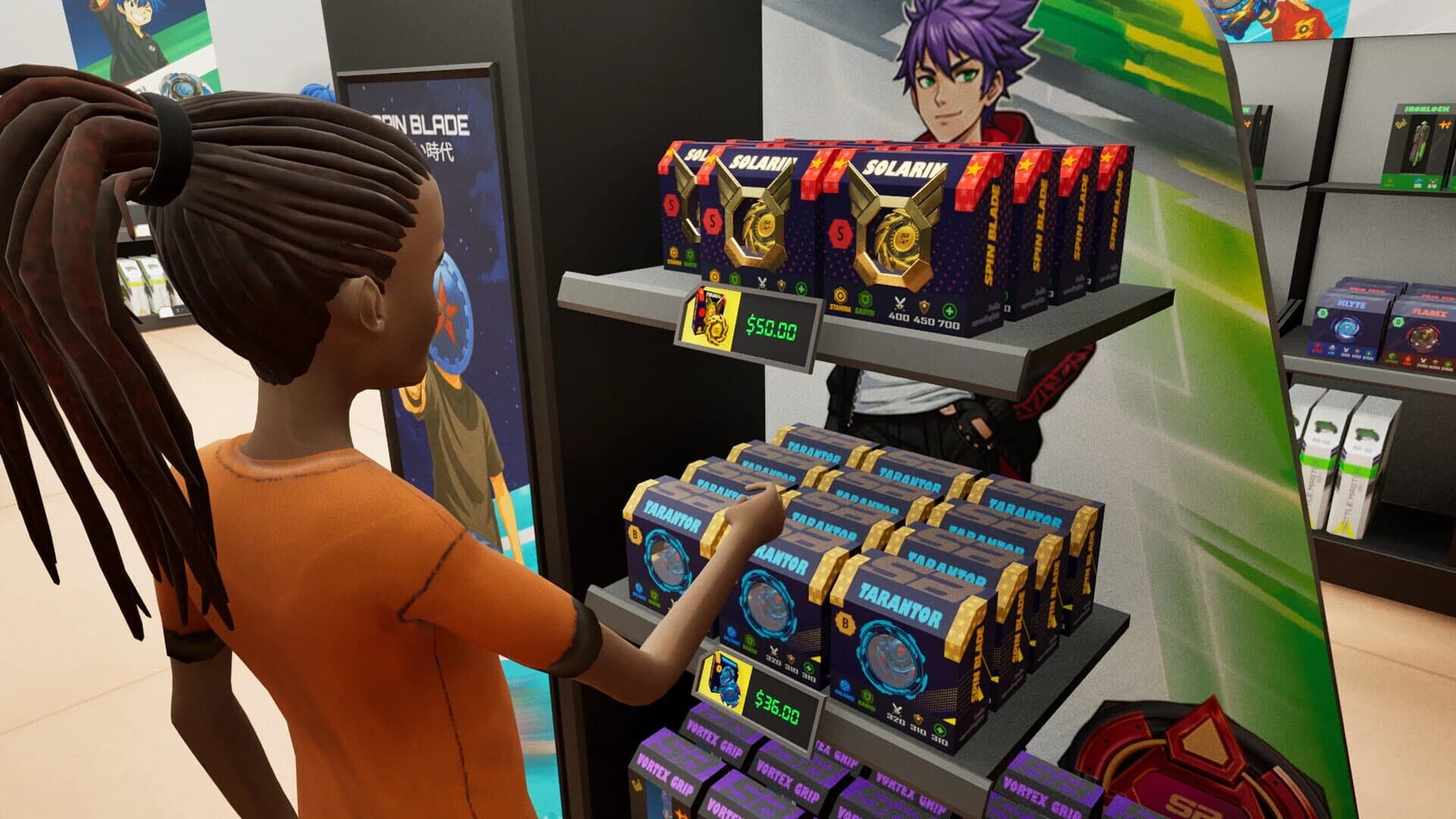 Spin Blade Shop Simulator screenshot 3