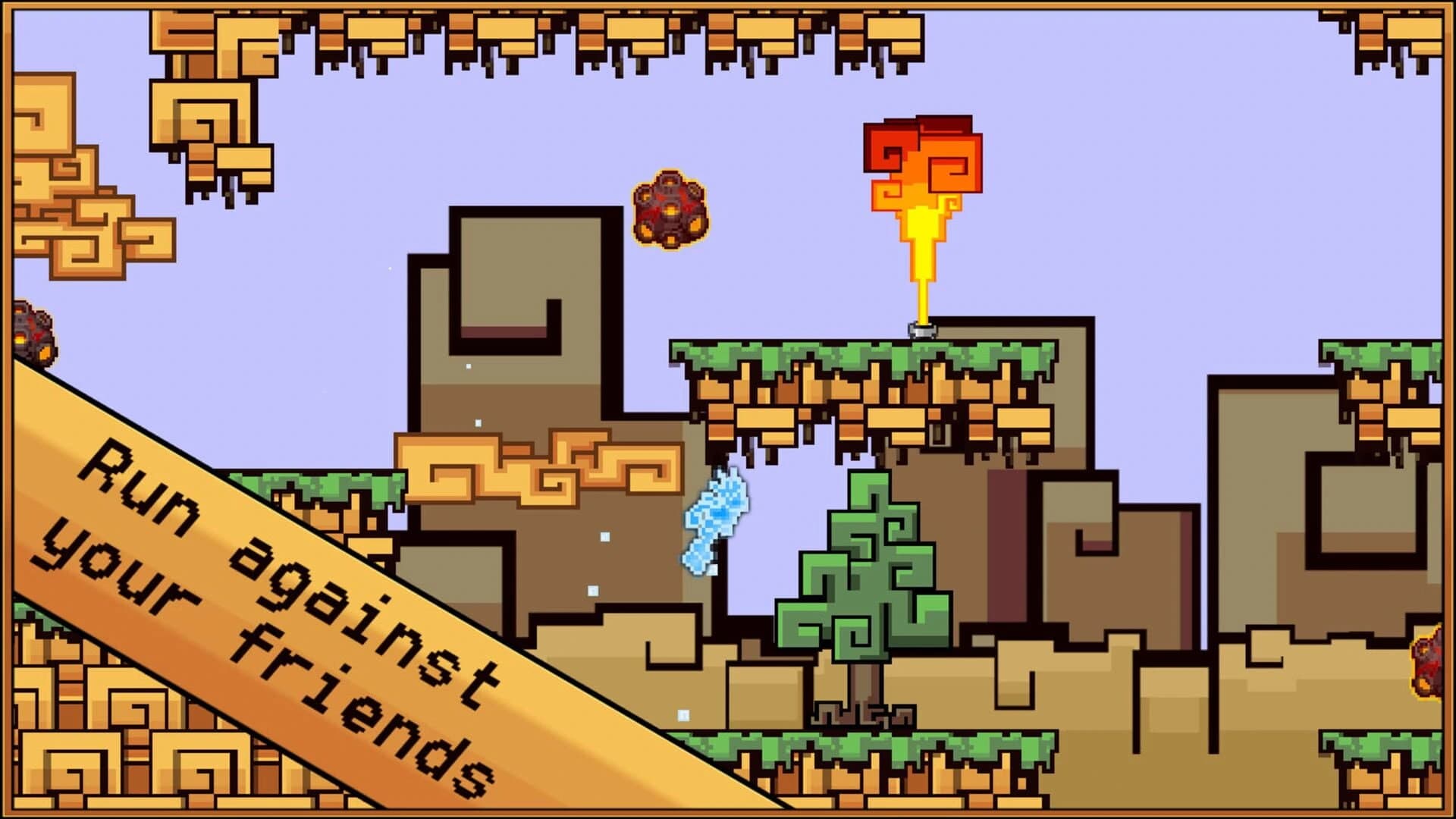 Spirit Run: Fire vs. Ice screenshot 3