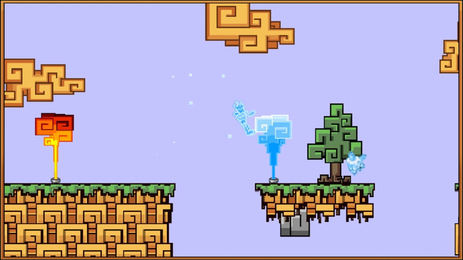 Spirit Run: Fire vs. Ice screenshot 5