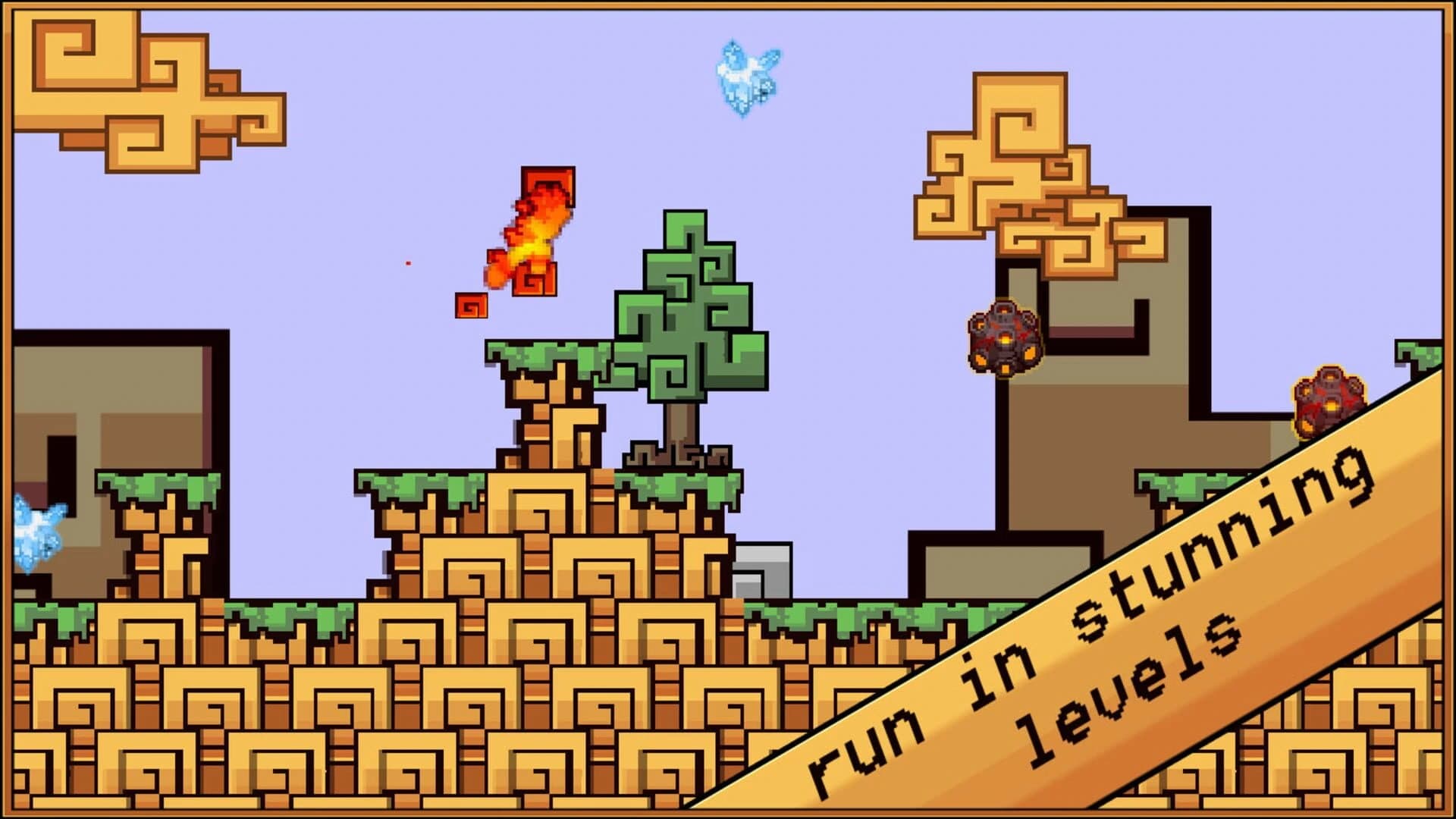 Spirit Run: Fire vs. Ice screenshot 1