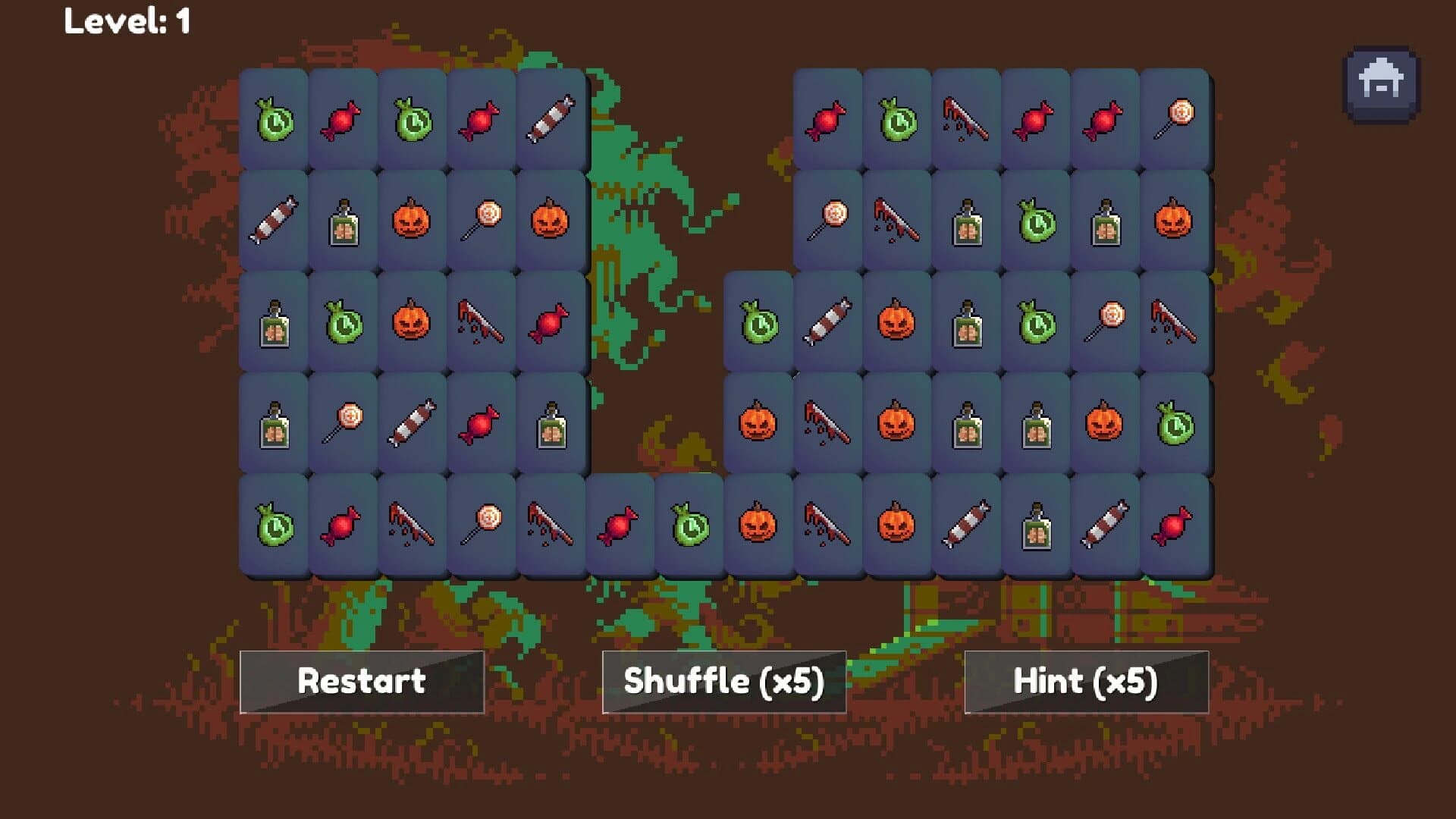 Spooky Mahjong screenshot 5